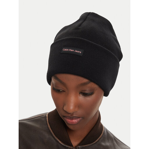 Calvin klein beanie black clearance