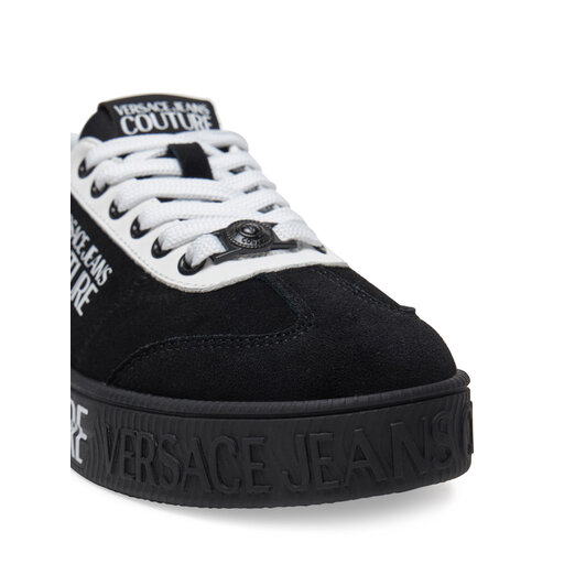 新品 VERSACE JEANS COUTURE Снікерcи Versace Jeans Couture 78VA3SK6 Чорний | evzuttya.com.ua