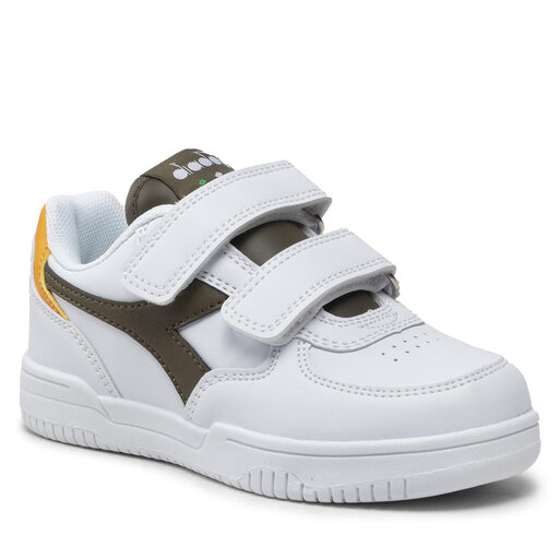 Diadora Raptor Low PS - Scarpe Da Ginnastica Unisex Bambini/Ragazzi, In Pelle Sintetica