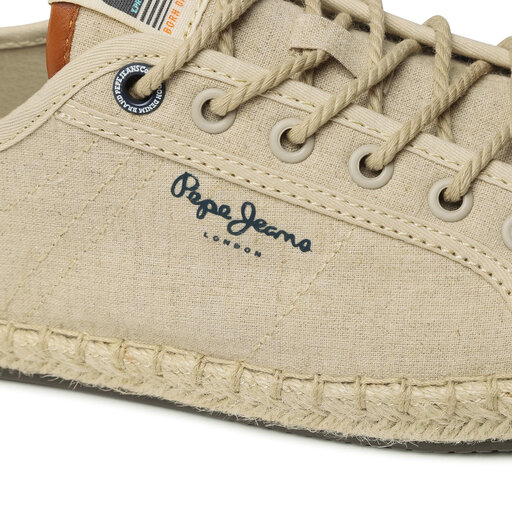 Alpargatas Pepe Jeans Tourist Lamu Linen PMS10286 Ecru 814