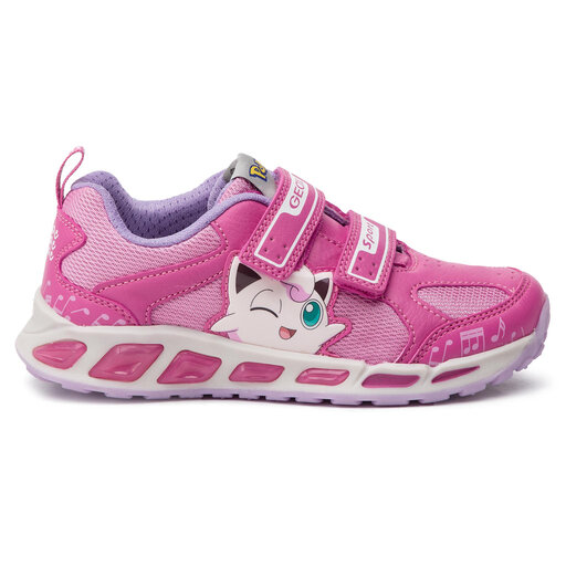 Sneakers Geox J Shuttle G. D J8206D 014BU C8230 D Rose chaussures