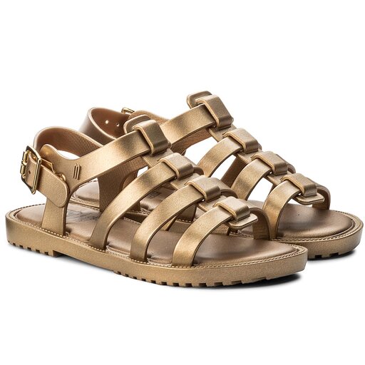 Sandalias Melissa Mel Flox Shine Inf 32370 Oro zapatos.es