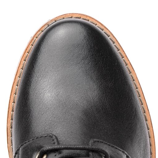 Botki Clarks Clarkdale Tone 261359854 Black Leather eobuwie .pl