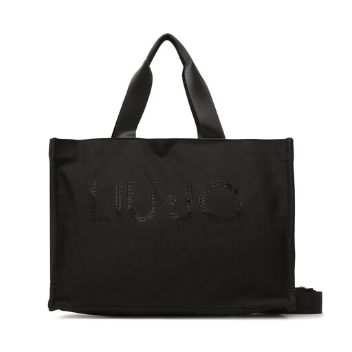 トートバッグ LIU JO TOTE BAG LIU JO shopper bag Printed Denim Tote L Denim Flowers | Buy