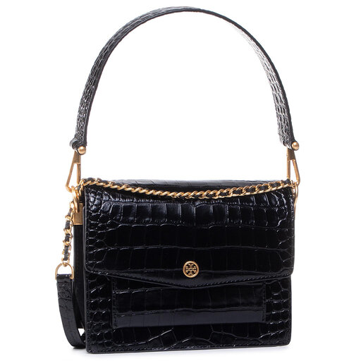 Handtasche Tory Burch Robinson Embossed DoubleStrap Convertible
