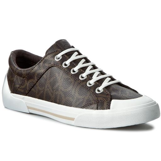 Sneakers aus Stoff Calvin Klein Giselle N12016 Brown eschuhe