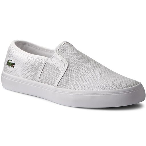 Lacoste gazon white store