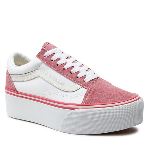 Sneakers aus Stoff Vans Old Skool Stackform VN0009PZ4481 WeiB