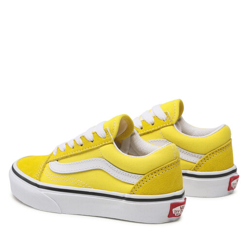 Zapatos vans amarillos running on sale