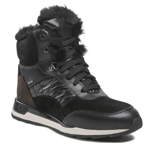 Botki Geox D New Aneko B Abx A D26LYA 085FU C9999 Black eobuwie