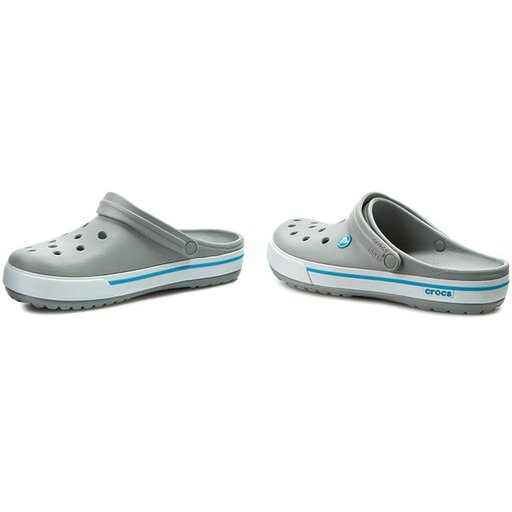 lepet s Crocs Crocband 2 5 12836 Light Grey Electric Blue