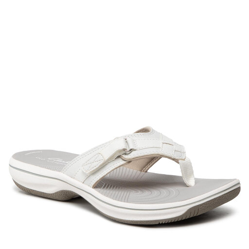 Infradito Clarks Brinkley Sea 261293014 Bianco | escarpe.it