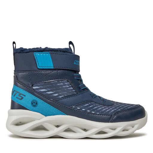 Снікерcи Skechers Twisted-Brights 401651L/NVBL Cиній | evzuttya.com.ua