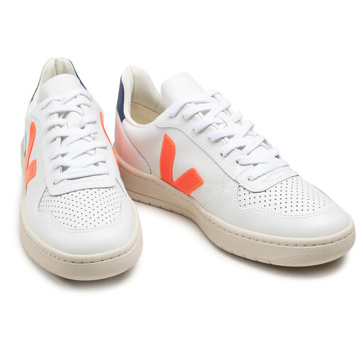 Veja lilac sales and neon orange