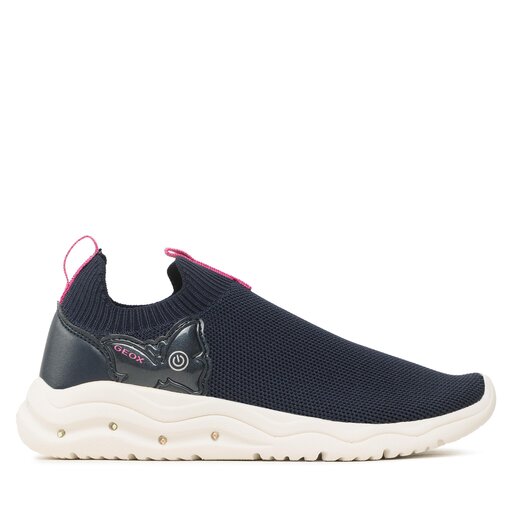Sneakers Geox J Phyper Girl J35GUB06KBCC4268 D Bleu marine