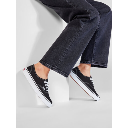 Vans negras authentic cheap