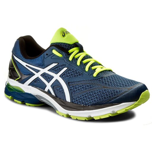 Scarpe Asics Gel Pulse 8 T6E1N Poseidon White Safety Yellow 5801