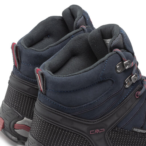 Παπούτσια πεζοπορίας CMP Rigel Mid Trekking Shoes Wp 3Q12947 Asphalt/Syrah  62BN