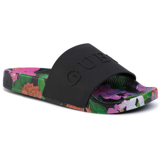 Ciabatte Guess Nero E5GZ07-BB00F - In Gomma, Comode E Casual - Foto 2