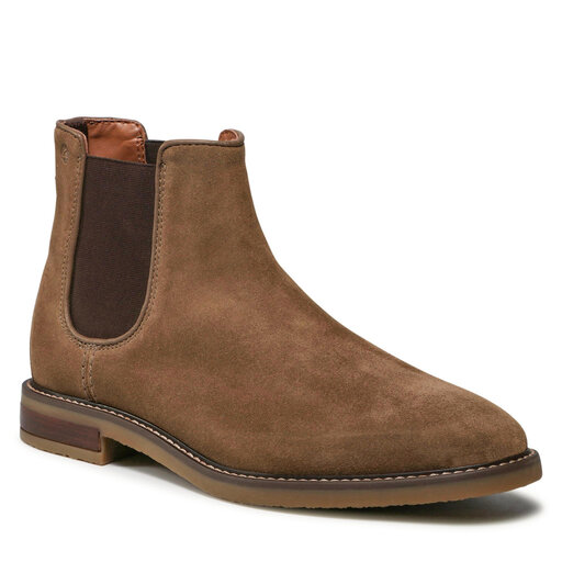 Botines Chelsea Clarks Jaxen Chelsea 261637867 Marron zapatos.es