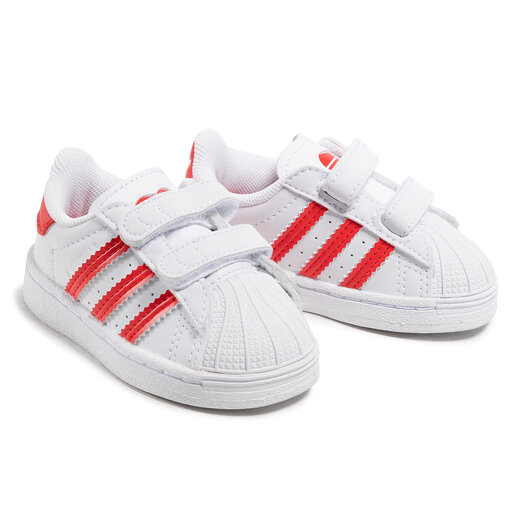 Topánky adidas Superstar Cf I FZ0644 Ftwwht/Vivred/Ftwwht | eobuv.sk