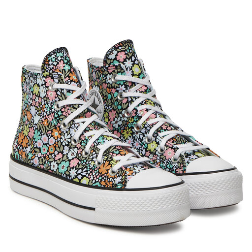 Star Lift Converse Chucks Bunt Damen Sneakers Aus Stoff