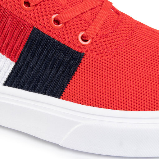 lightweight knit flag sneaker