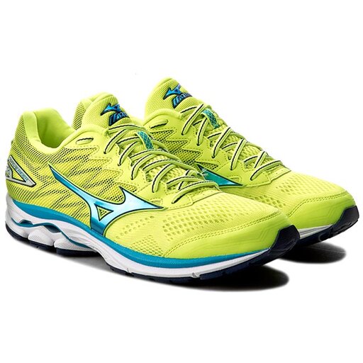 Mizuno wave rider store 20 uomo giallo