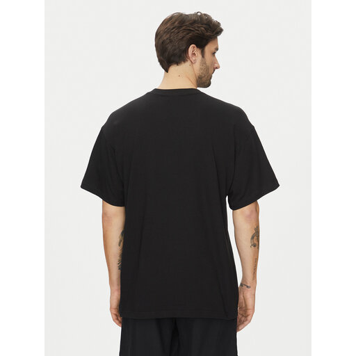adidas T-Shirt Trefoil Essentials JD0349 Schwarz Oversize