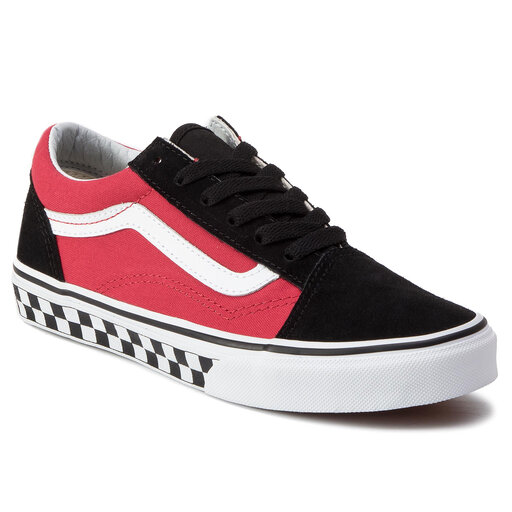 Vans old top skool pop red