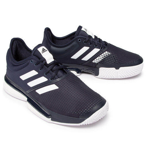 Tennisschuhe adidas SoleCourt M FU8115 Dunkelblau
