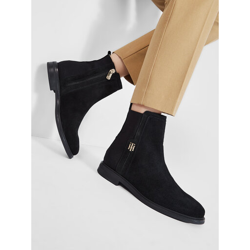 Essential flat sales boot tommy hilfiger