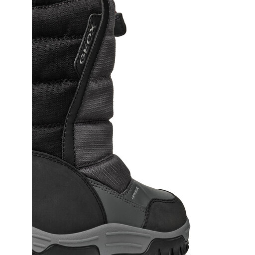 Cizme de zăpadă Geox J Himalaya Boy B Abx J36FRC 0FUCE C0038 M Negru
