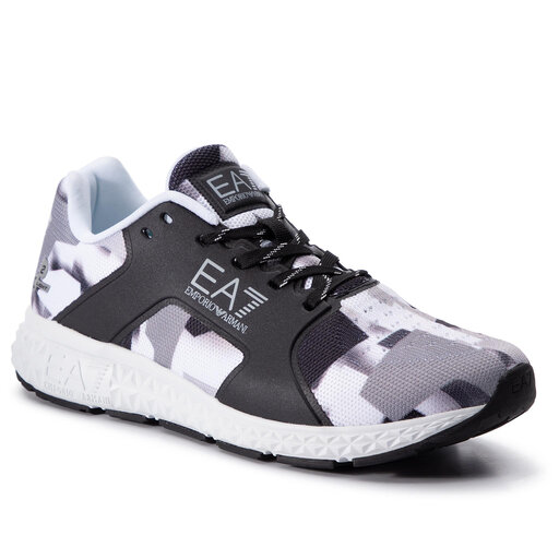 Sneakers EA7 Emporio Armani X8X011 XK077 B423 Black/Grey Voilet Gr ...