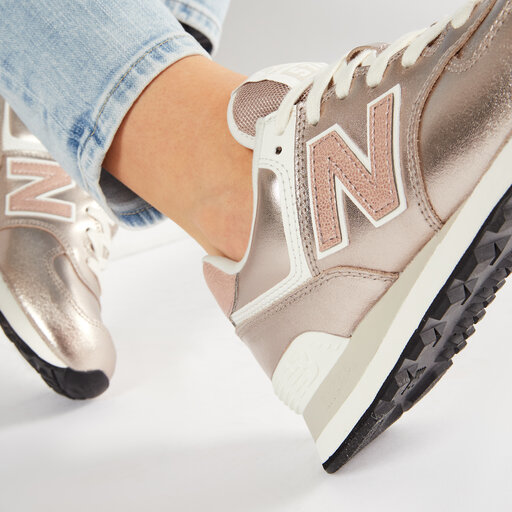 Sneakers New Balance WL574PM2 Goldfarben eschuhe