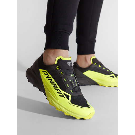 Neon yellow and black sneakers store