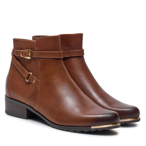 Bottines caprice marron online
