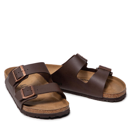 Klapki Birkenstock Arizona 0051701 Dark Brown