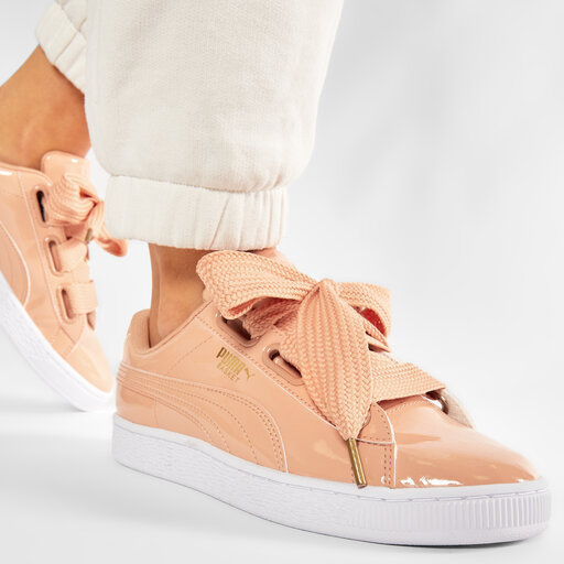 Sneakers Puma Basket Heart Patent 363073 16 Arancione it.eschuhe.ch