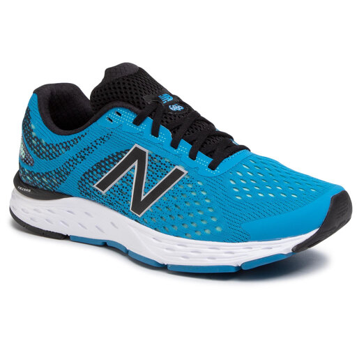 New balance 680 pelle blu new arrivals