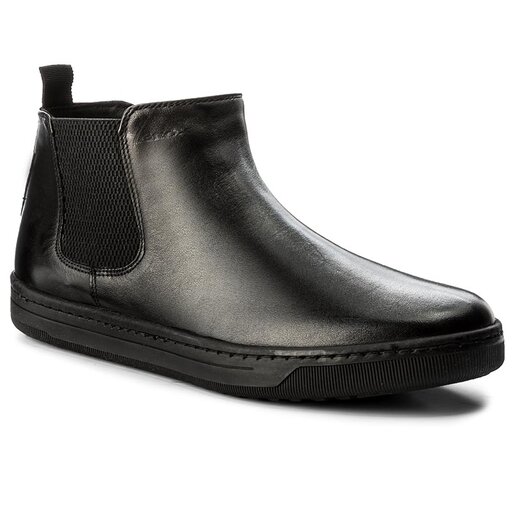 Sztyblety Geox U Rikin C U74W1C 00043 C9999 Black eobuwie .pl