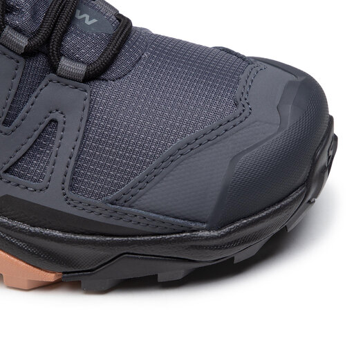  Salomon Zapatos de senderismo X Ultra 4 Mid GTX W para mujer,  Ébano/Moca Mousse/Crema de almendras : Ropa, Zapatos y Joyería