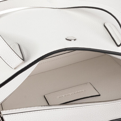 Sac a main Calvin Klein Jeans Ckj Banner Ew Shopper K60K606141 Blanc chaussures