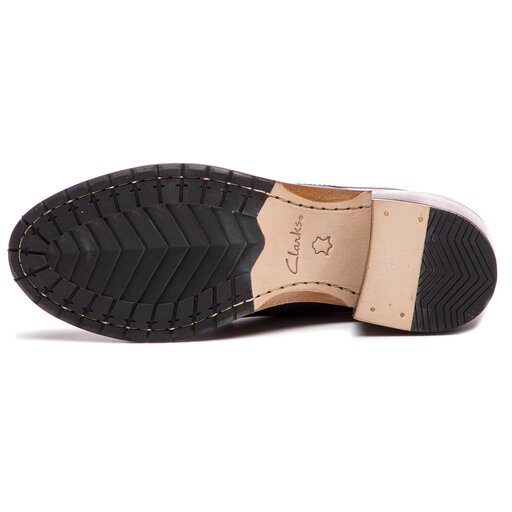 Botki Clarks Clarkdale Tone 261359854 Black Leather eobuwie .pl