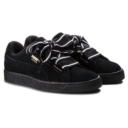 Puma heart suede outlet noir
