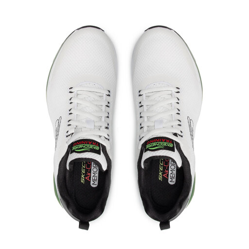 Сникърси Skechers Lomarc 232036/WBK Бял