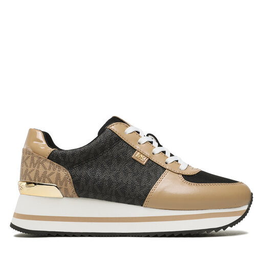 Zapatillas MICHAEL Michael Kors Monique Trainer 43F3MQFSAB Marrón