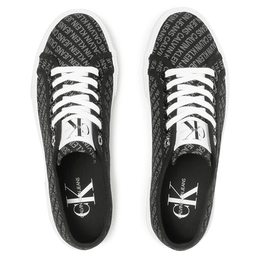 Kedai Calvin Klein Jeans Vulcanized Sneaker Laceup Aop Co