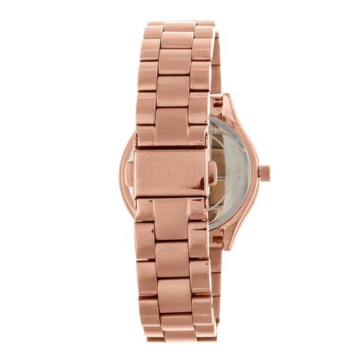 Laikrodis Michael Kors Mini Slim Runway MK3513 Rose Gold/Rose Gold •  Www.eavalyne.lt