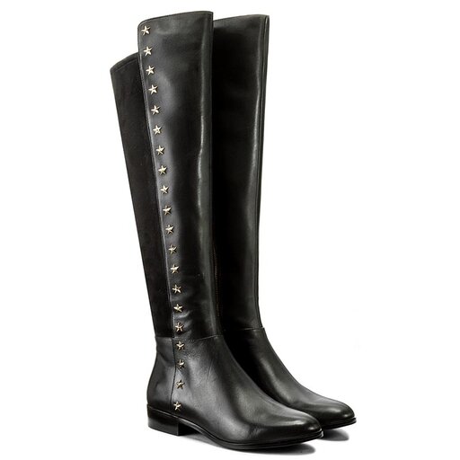 Cuissardes MICHAEL Michael Kors Bromley Flat Boot 40F7BOFB5L Noir chaussures